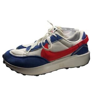 Nike Waffle Debut Swoosh Old Royal Habanero Red Men's US8